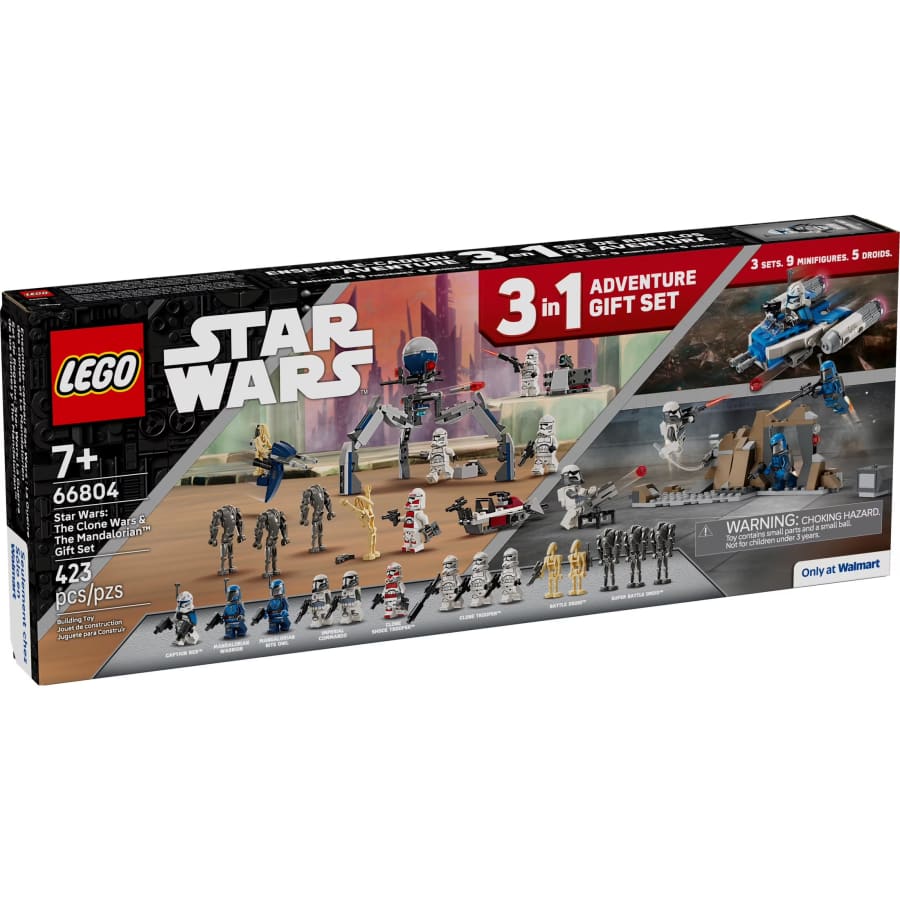 LEGO Star Wars: The Clone Wars & The Mandalorian Gift Set: $45 LEGO Star Wars: The Clone Wars & The Mandalorian Gift Set: $45