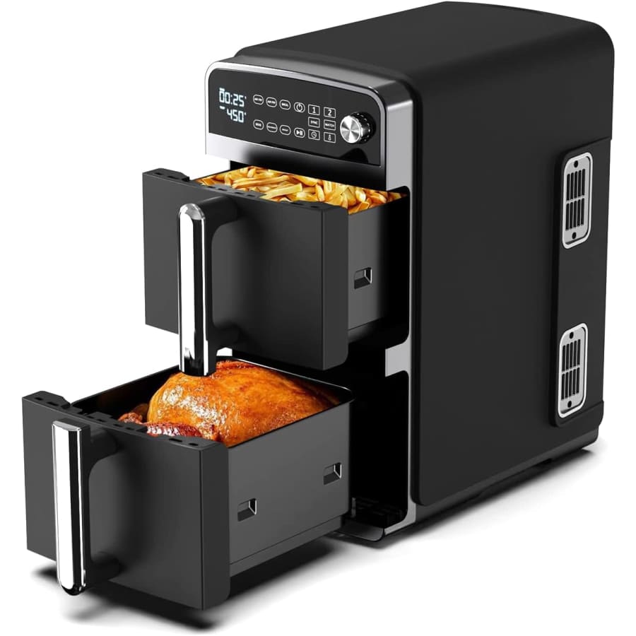 7-in-1 12-Quart Dual Layer Air Fryer Oven: $108.59