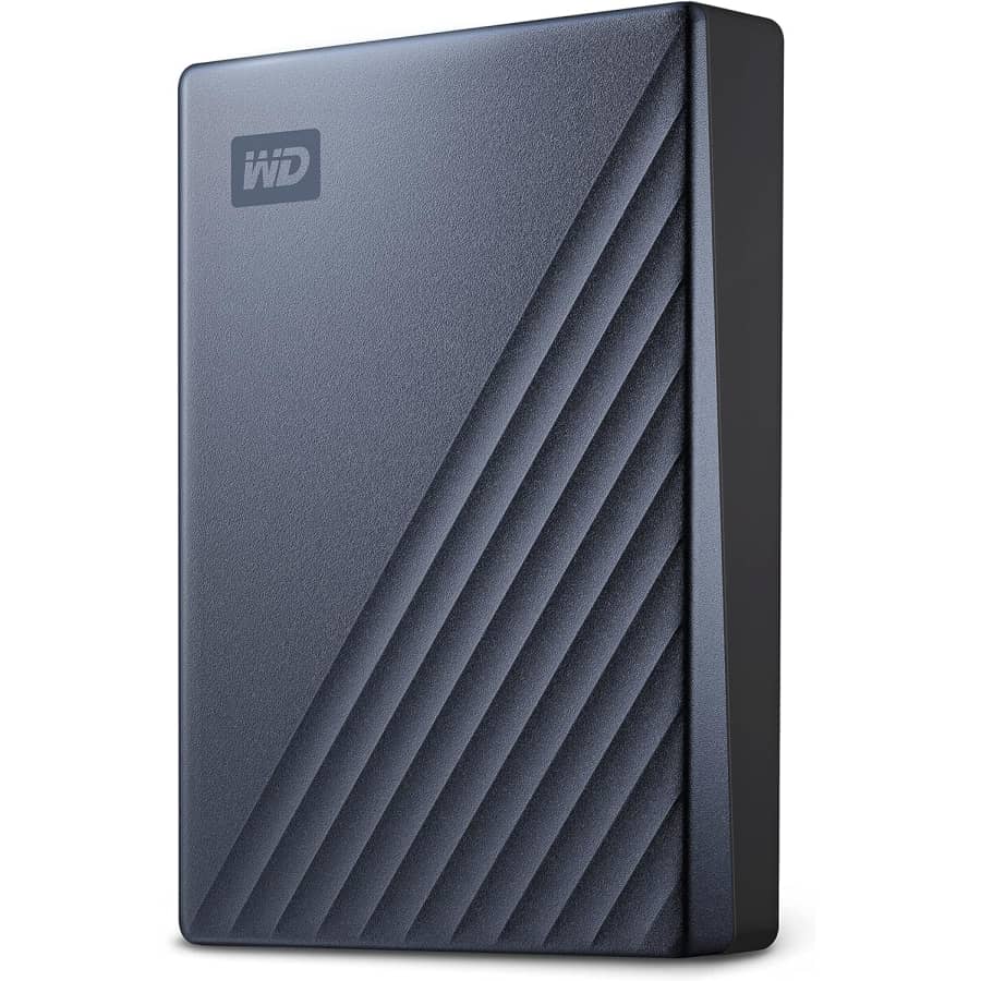 WD My Passport Ultra 5TB External USB Hard Drive for PC: $125