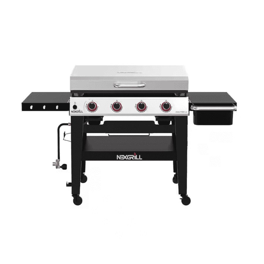 Nexgrill Daytona 4-Burner Propane Gas Grill 36" Flat Top Griddle: $249 Nexgrill Daytona 4-Burner Propane Gas Grill 36" Flat Top Griddle: $249