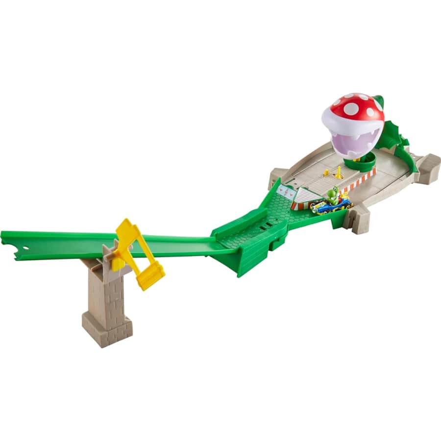 Hot Wheels Mario Kart Piranha Plant Track Set & Toy Car: $17 Hot Wheels Mario Kart Piranha Plant Track Set & Toy Car: $17