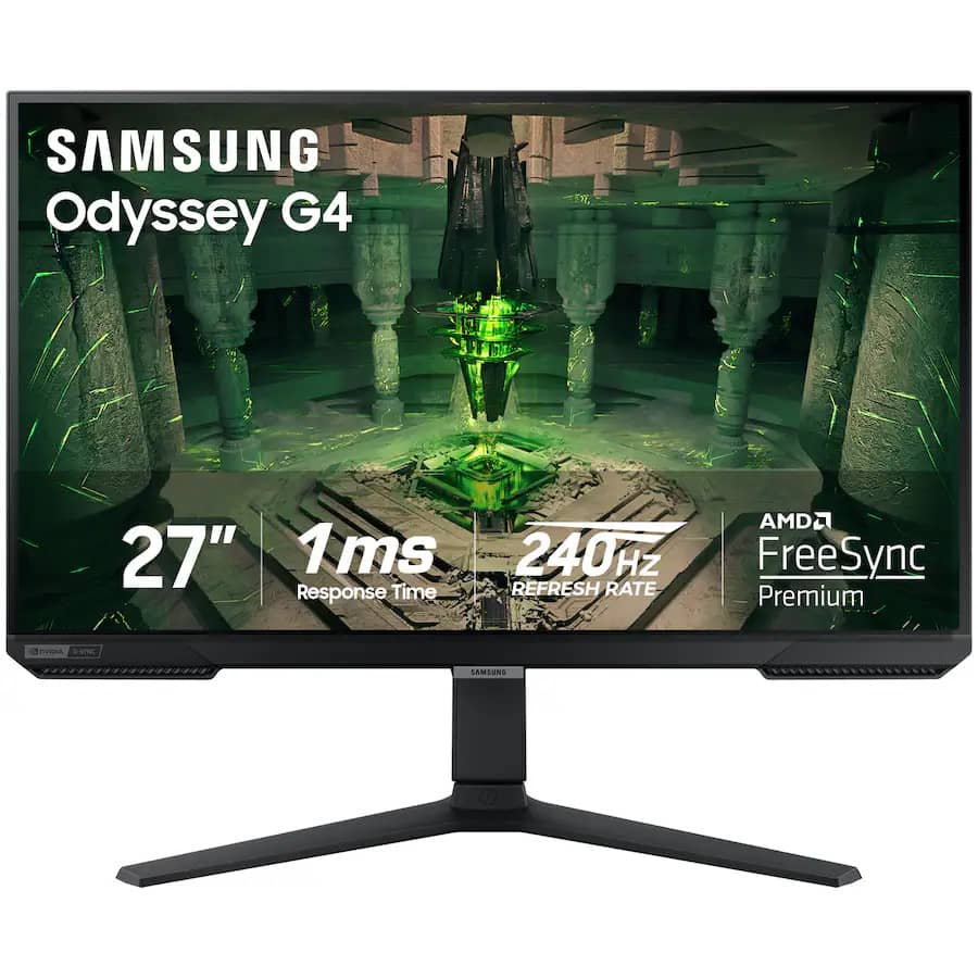 Samsung 27" Odyssey G40B 1080p 240Hz IPS Gaming Monitor: $220