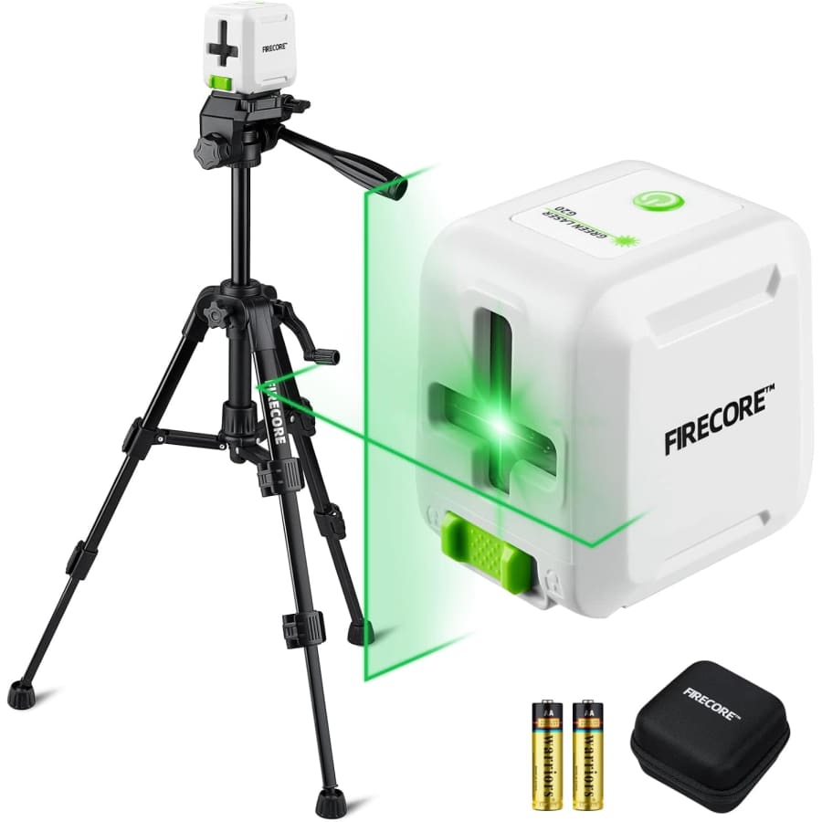 Firecore Laser Level with Tripod: $26 Firecore Laser Level with Tripod: $26