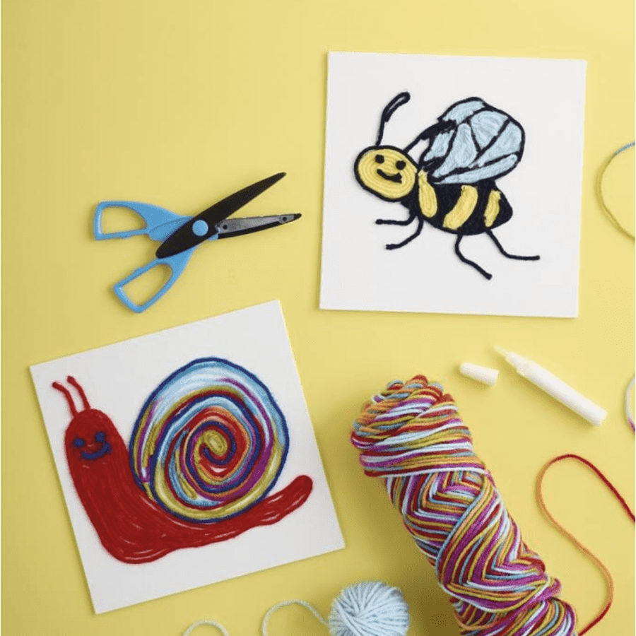 Michaels Yarn Painting Kids' Class: Free on Jan 25