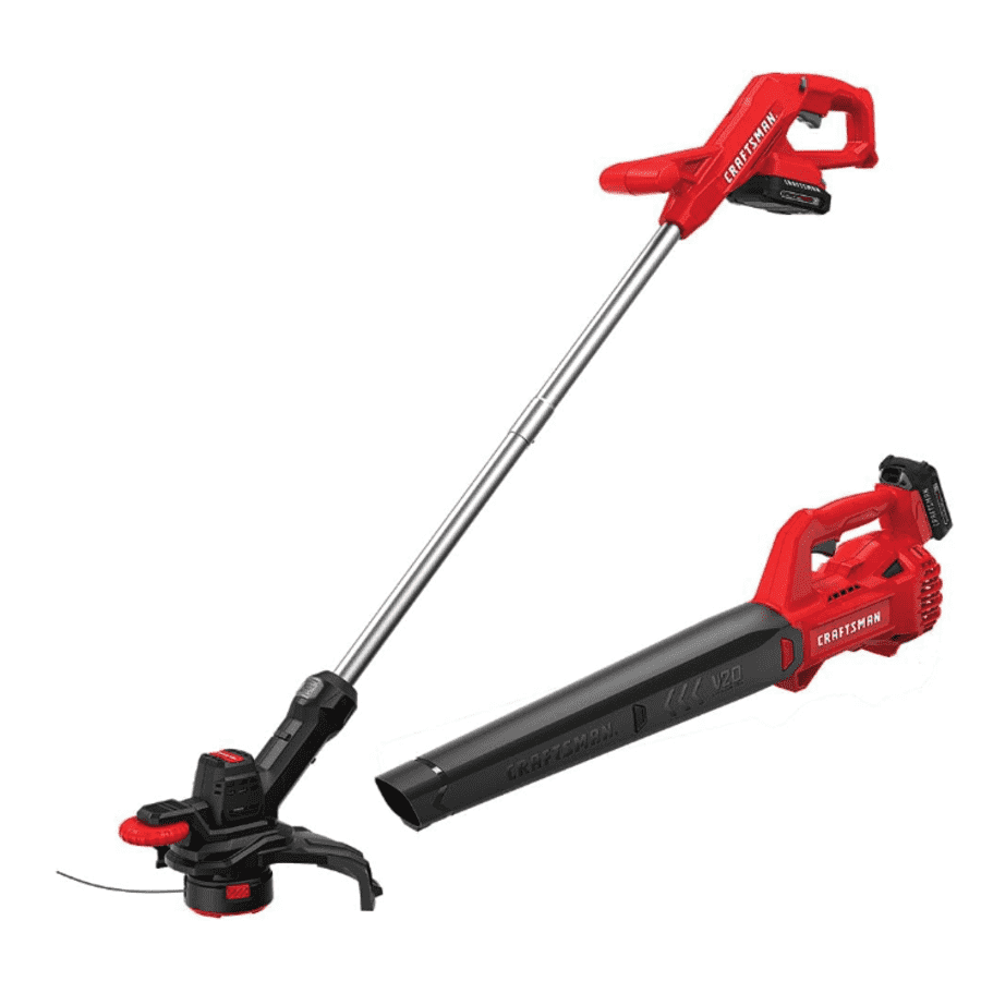 Craftsman 20V Weedwacker 10" String Trimmer and Blower Combo Kit: $126 Craftsman 20V Weedwacker 10" String Trimmer and Blower Combo Kit: $126