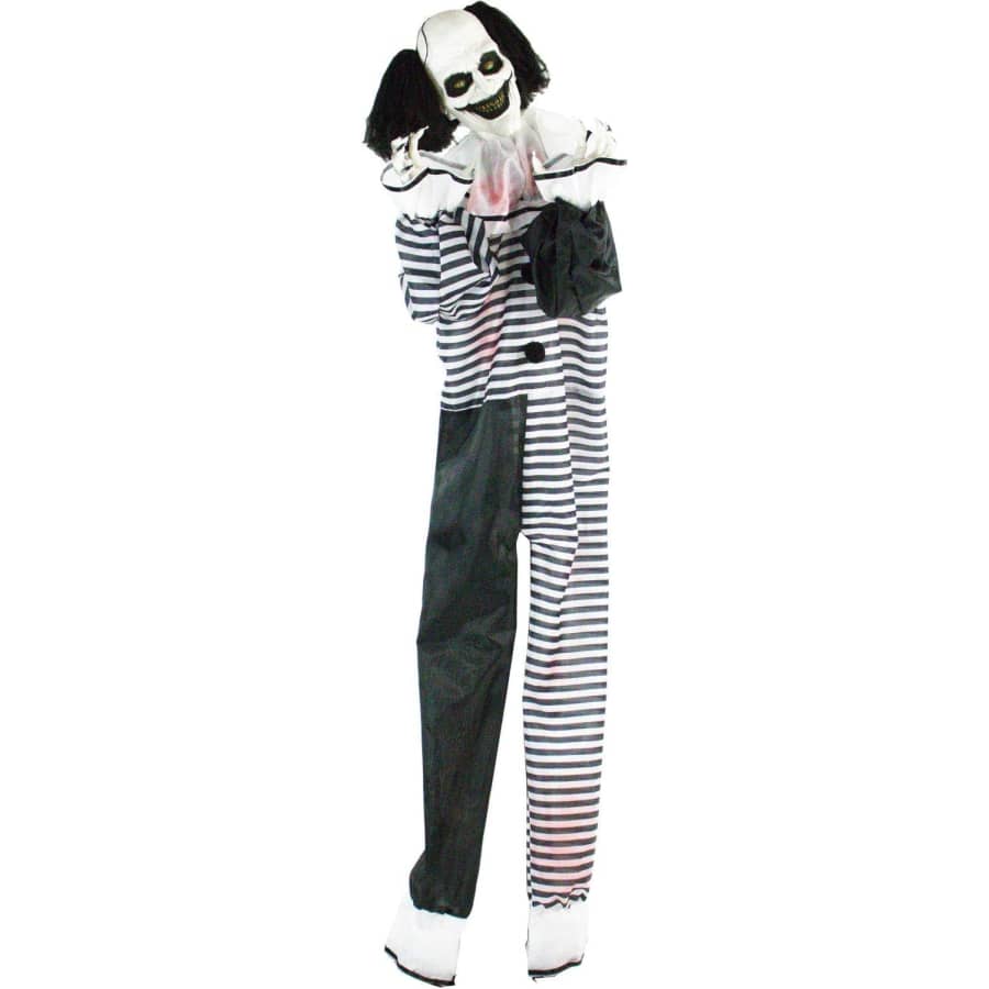 Haunted Hill Farm 67" Scary Animatronic Talking Clown: $29.99 Haunted Hill Farm 67" Scary Animatronic Talking Clown: $29.99