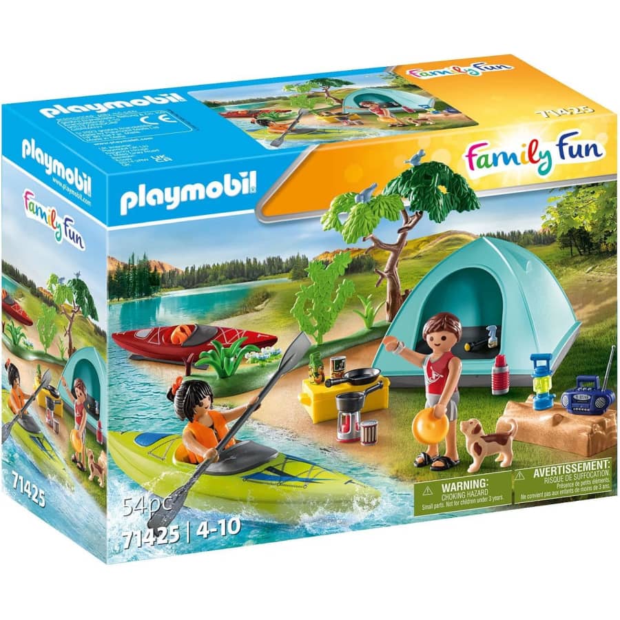 Playmobil Camping with Campfire: $17.49