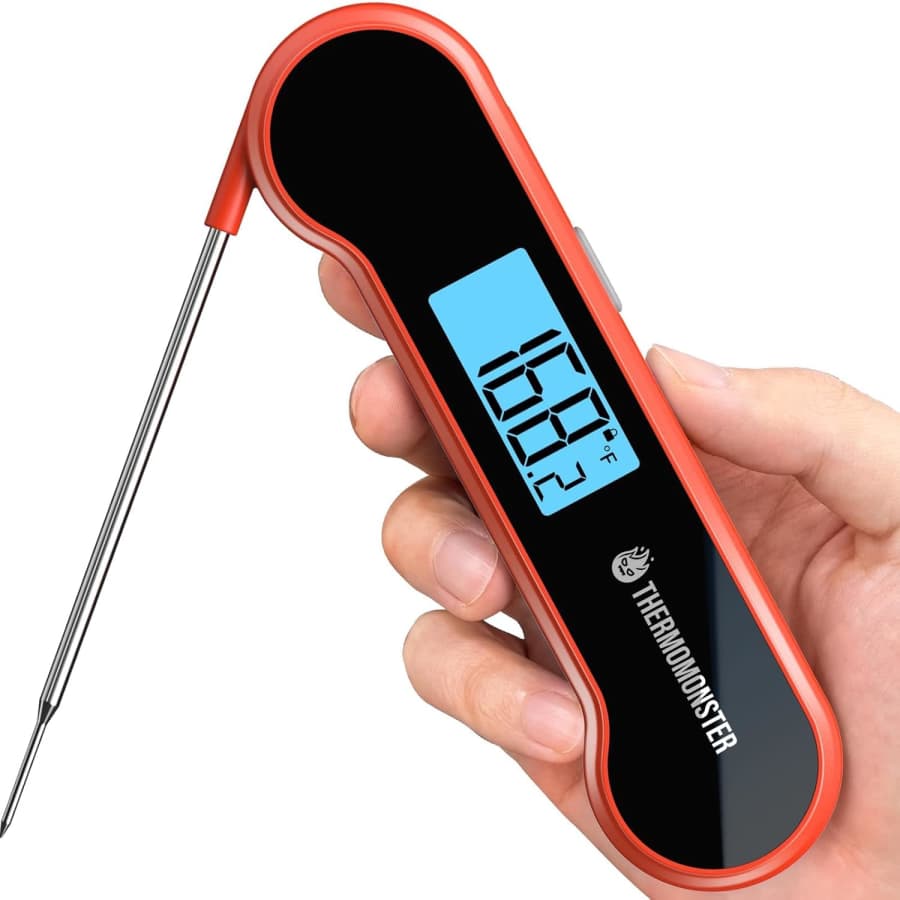 Instant Read Meat Thermometer: $9.98