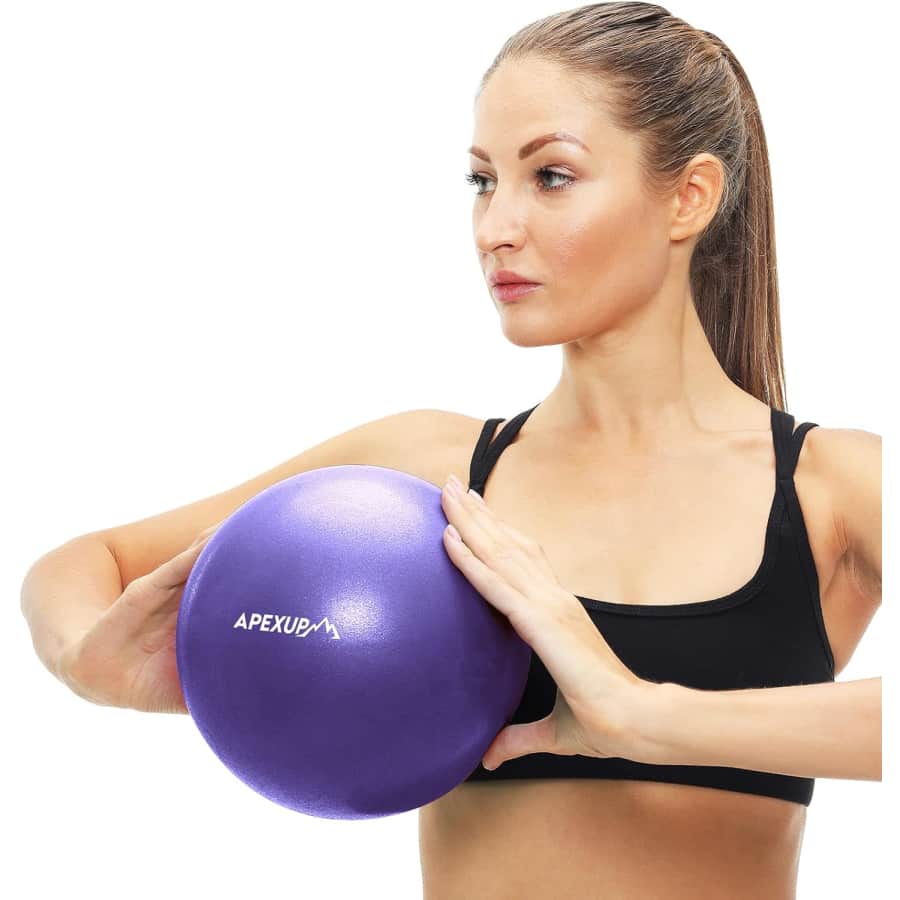 Apexup Heavy Duty Anti-Slip Yoga Ball: From $5.39