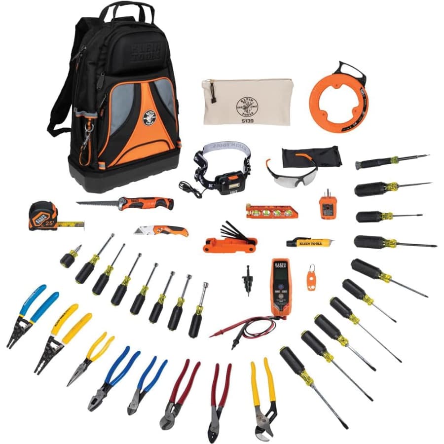 Klein Tools 41-Piece Jobsite Kit: $714 Klein Tools 41-Piece Jobsite Kit: $714