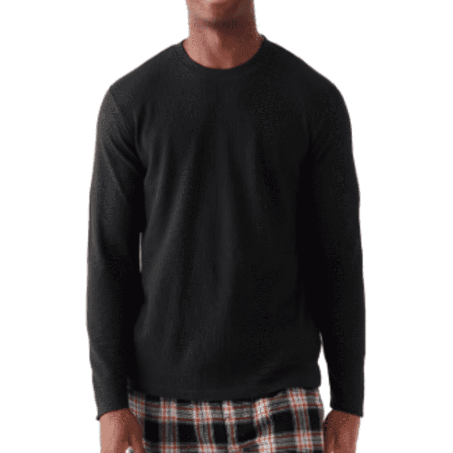 Crown & Ivy Men's Waffle Crewneck: $16 Crown & Ivy Men's Waffle Crewneck: $16