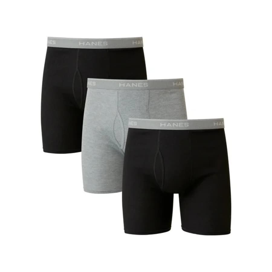 Hanes Men's Boxer Brief 3-Pack: $9.88