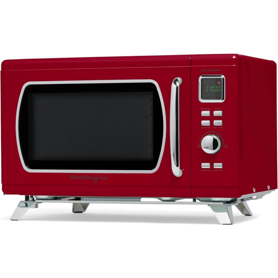 Nostalgia 0.9 Cu. Ft. Microwave Oven: $63
