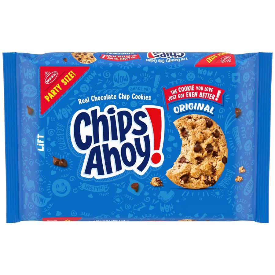 Nabisco Chips Ahoy! Party Size Original Chocolate Chip Cookies: $4.42 via Subscribe & Save