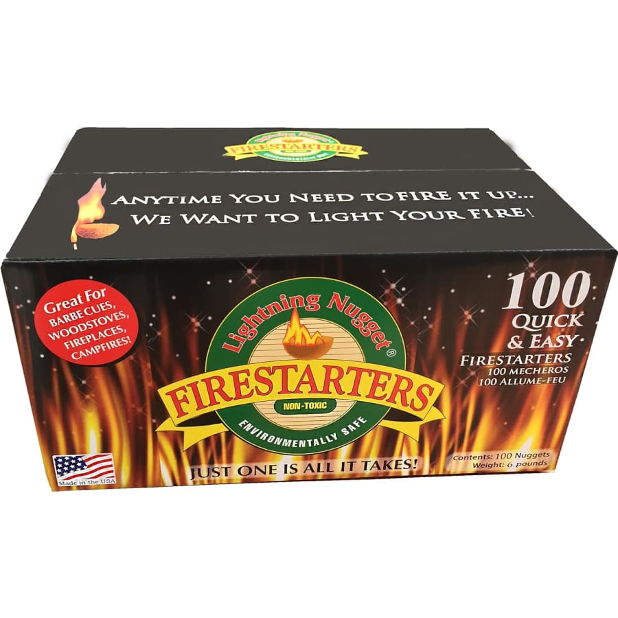 Lightning Nuggets Firestarters 100-Pack: $12 Lightning Nuggets Firestarters 100-Pack: $12