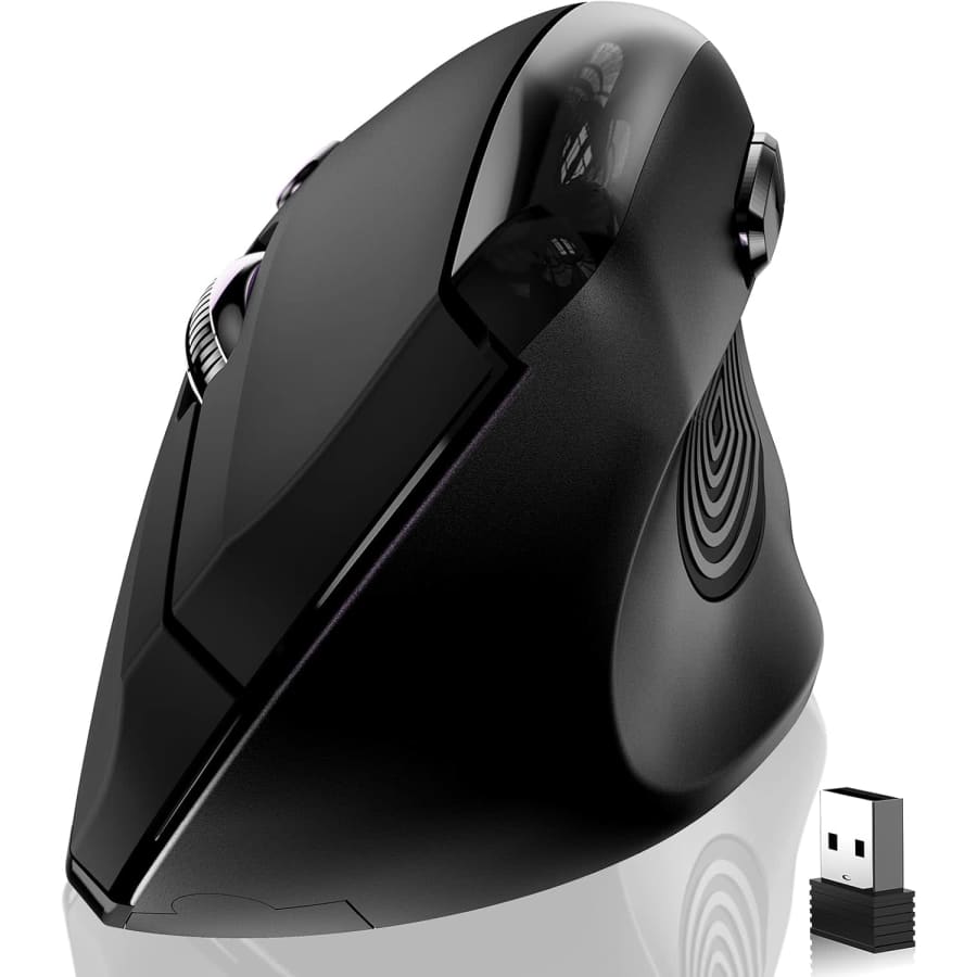 Memzuoix Vertical Wireless Mouse: $8.99 Memzuoix Vertical Wireless Mouse: $8.99