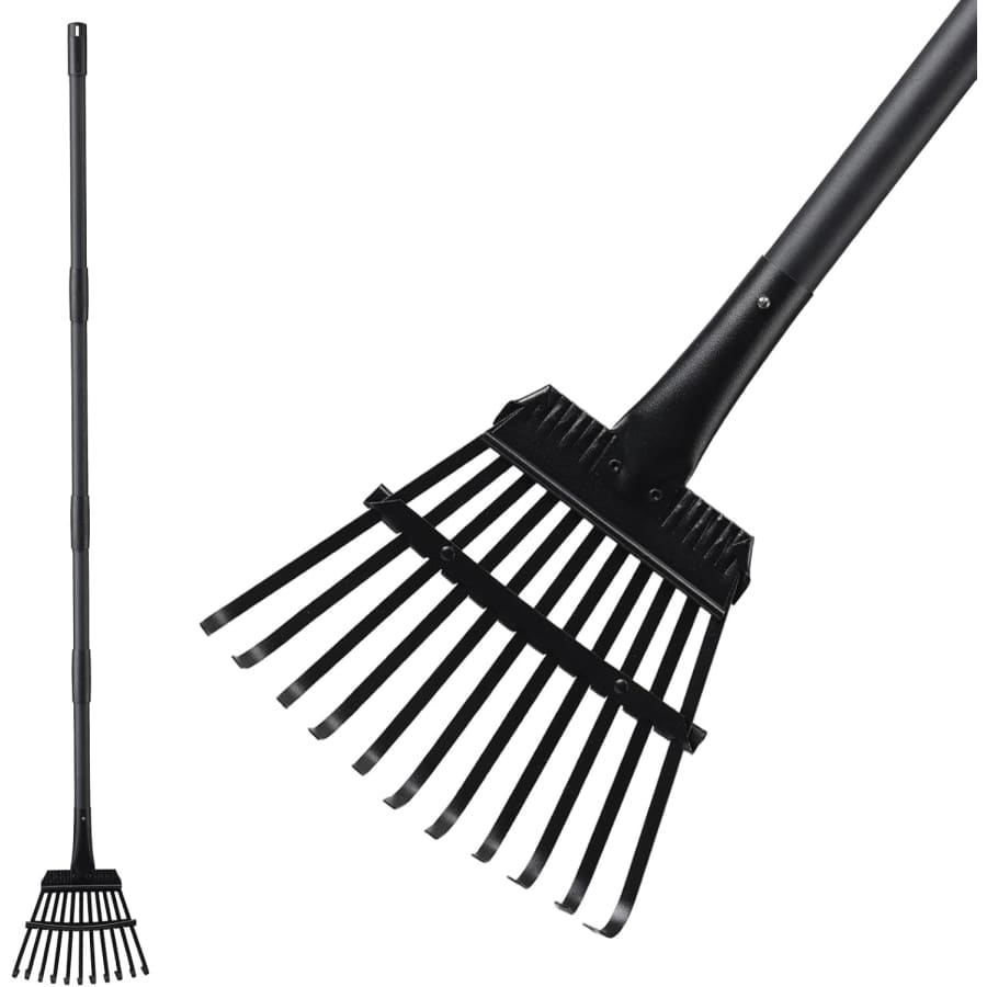 11" Leaf Rake: $12