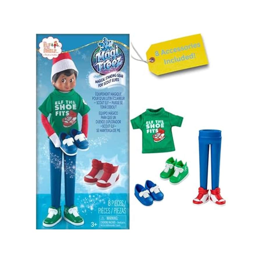 The Elf on the Shelf MagiFreez Cool Kicks Sneaker Trio: $6.99