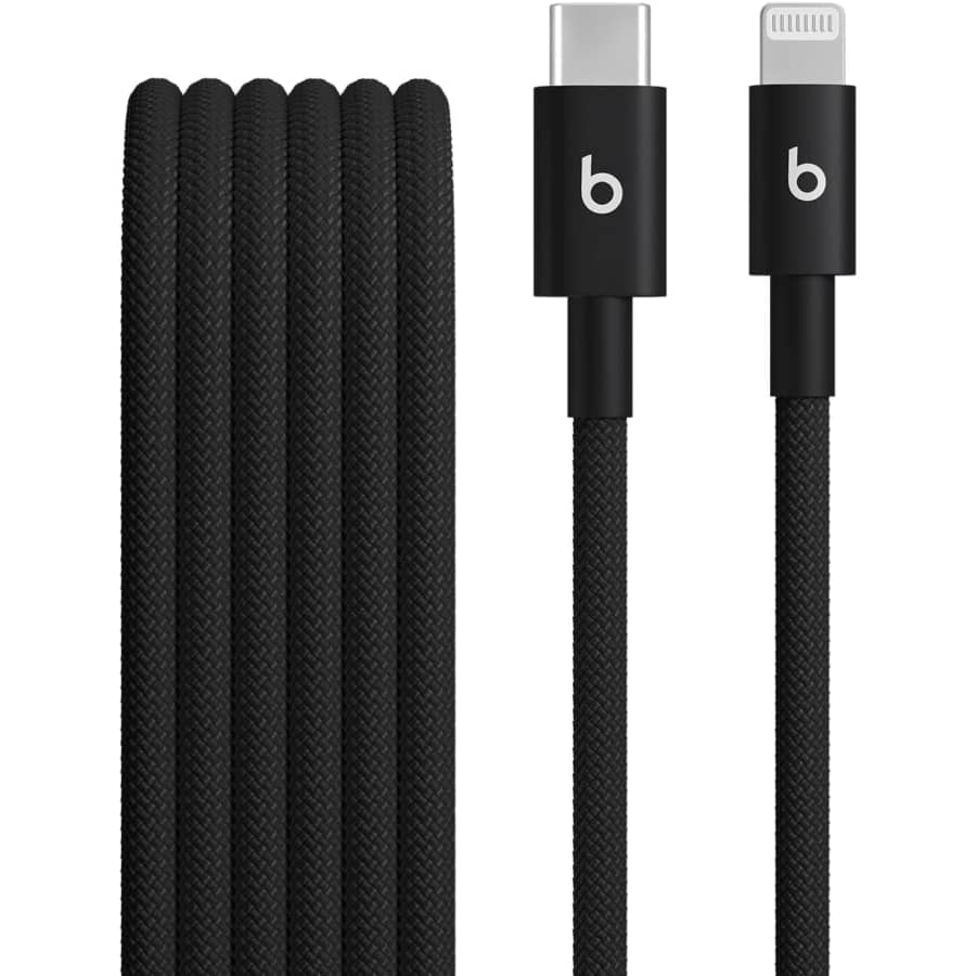 Beats Woven Fast Charging Cable: USB-C for $8.54, Lightning for $8.99
