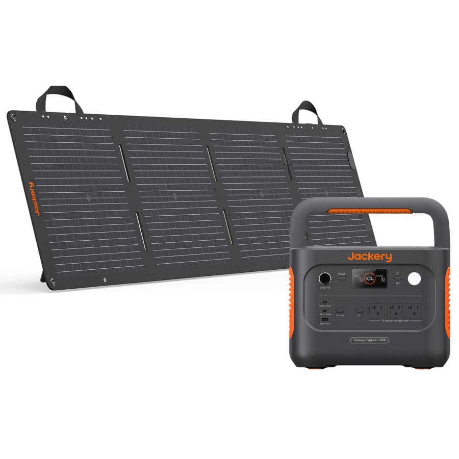 Jackery Explorer 1000 v2 Portable Power Station + 100W Solar Panel: $599 Jackery Explorer 1000 v2 Portable Power Station + 100W Solar Panel: $599