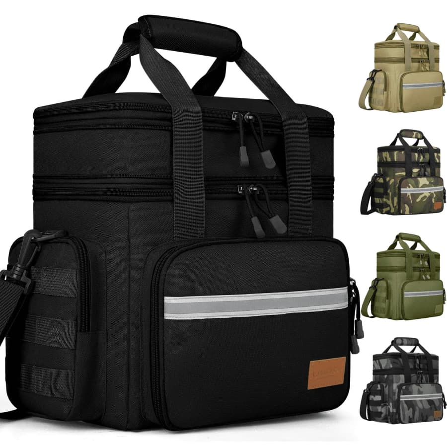 Insulated 24L Expandable Double Layer Bag: $19.79