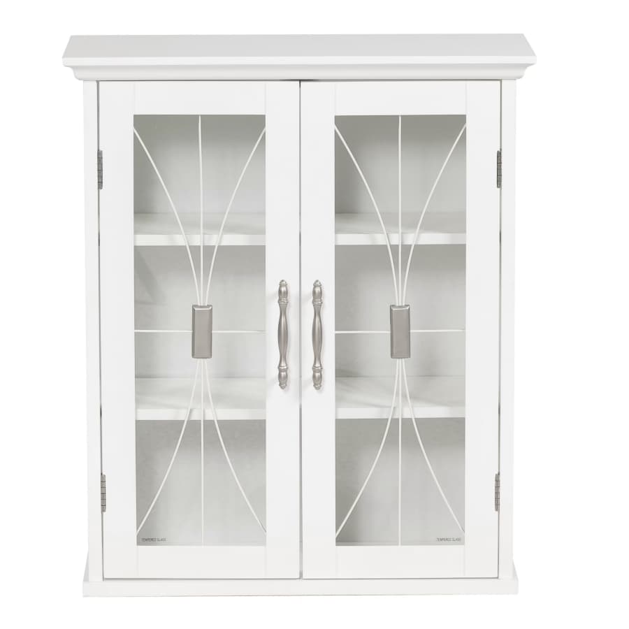 Teamson Home Delaney Two-Door Removable Bathroom Wall Cabinet: $54 Teamson Home Delaney Two-Door Removable Bathroom Wall Cabinet: $54