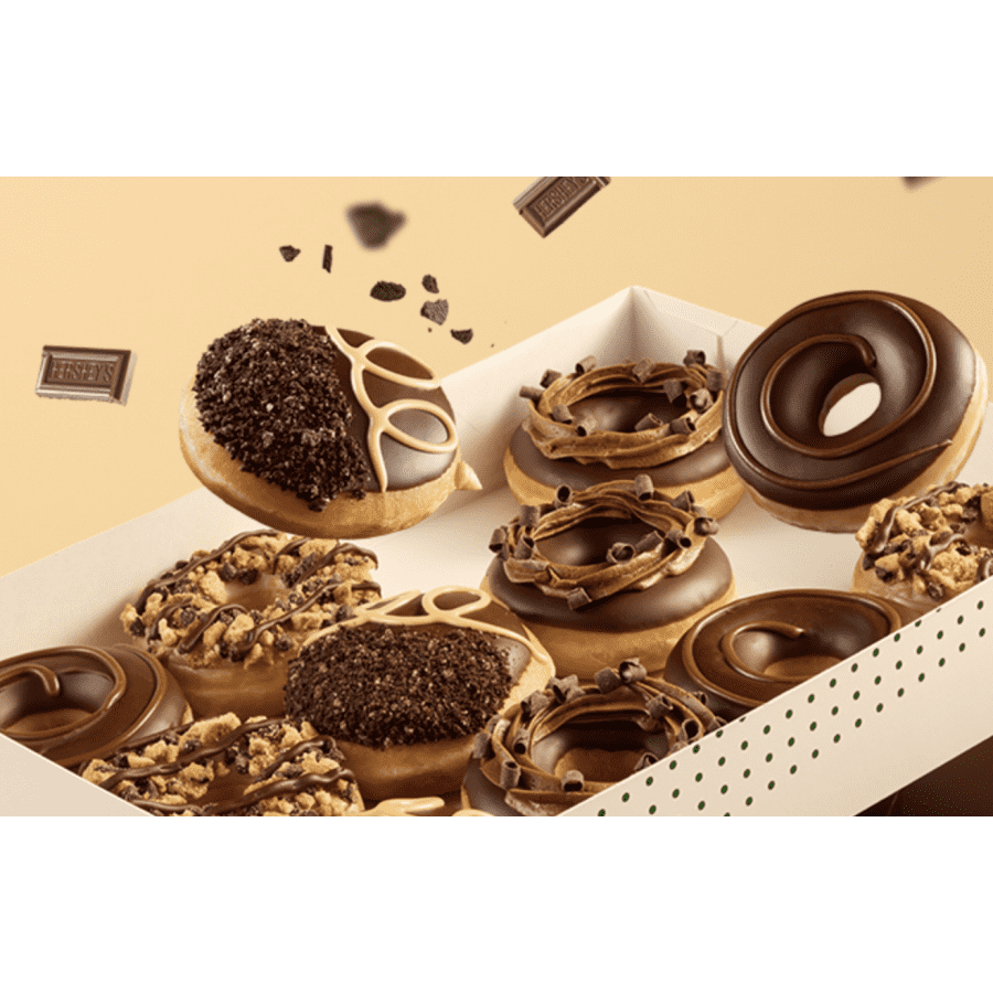 Krispy Kreme Choca Mania Dozen: $10