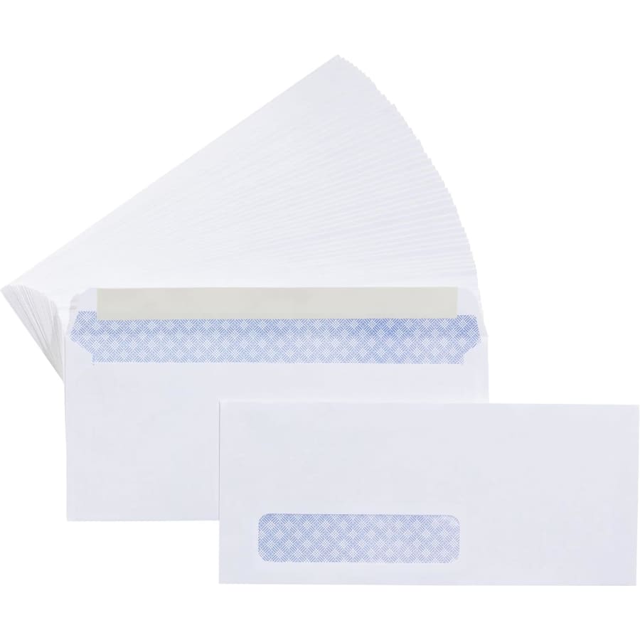 Amazon Basics #10 Security-Tinted Business Envelopes 500-Pack: $19 w/ Prime