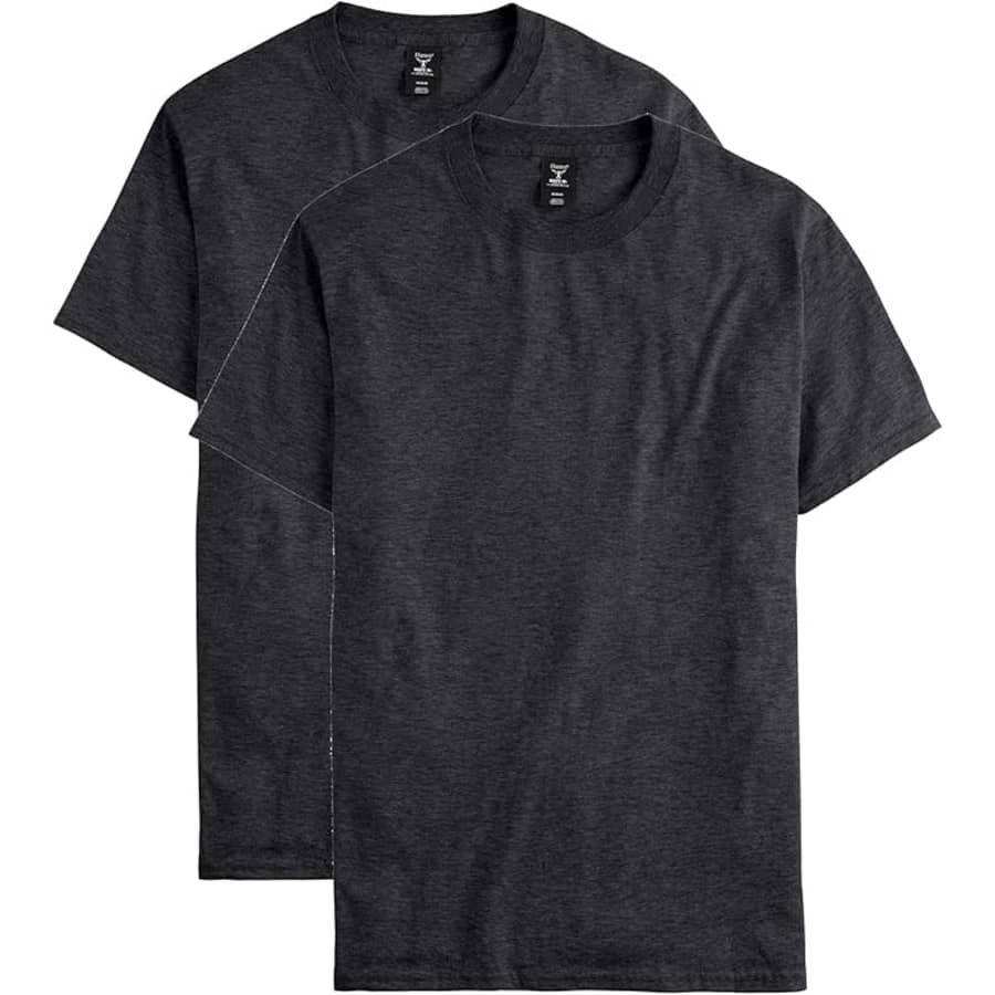 Hanes Men's Beefy T-Shirt 2-Pack: $11 Hanes Men's Beefy T-Shirt 2-Pack: $11