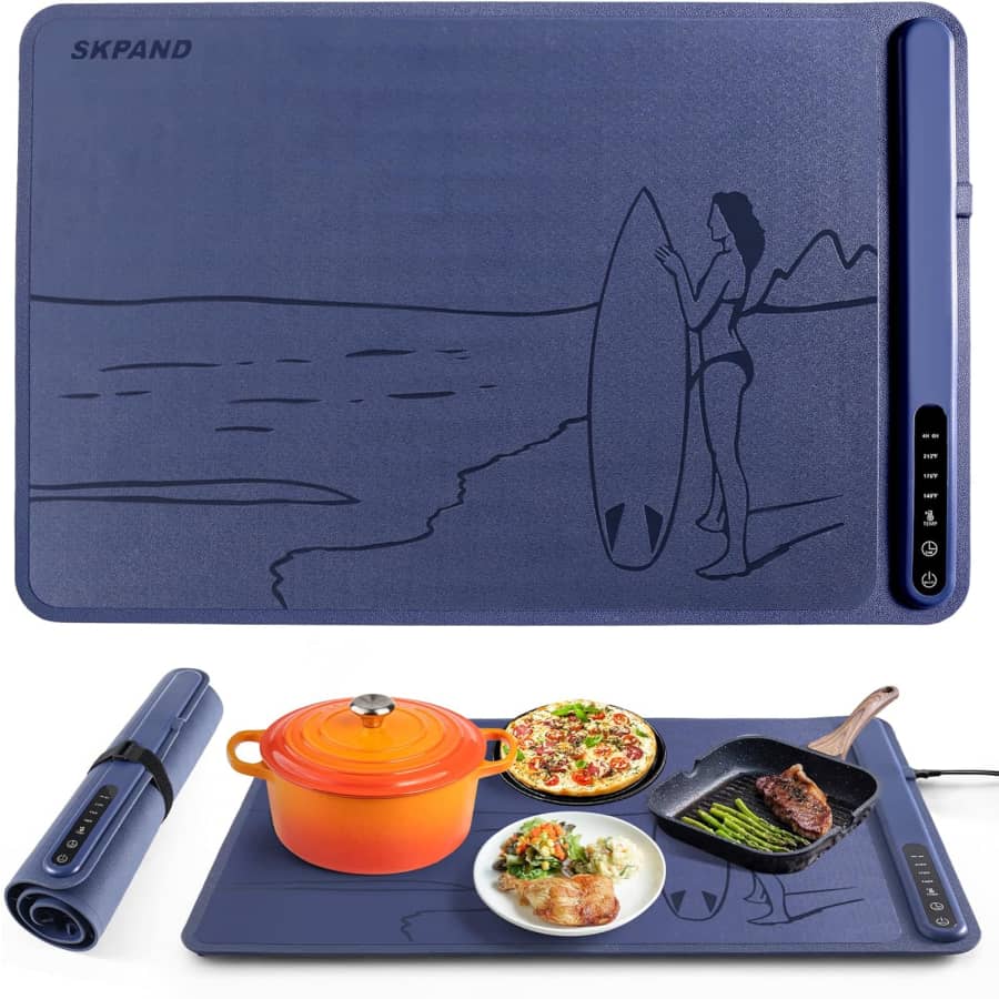Silicone Electric Warming Mat: $17.92 Silicone Electric Warming Mat: $17.92