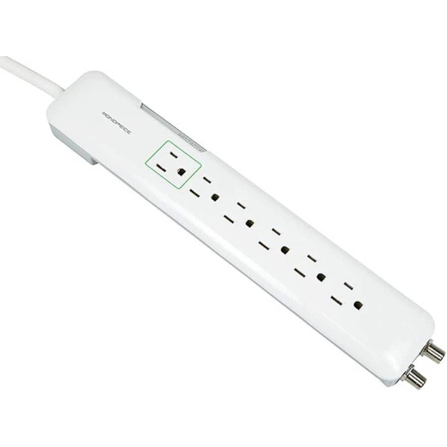 Monoprice 6 Outlet Slim Surge Protector: $15
