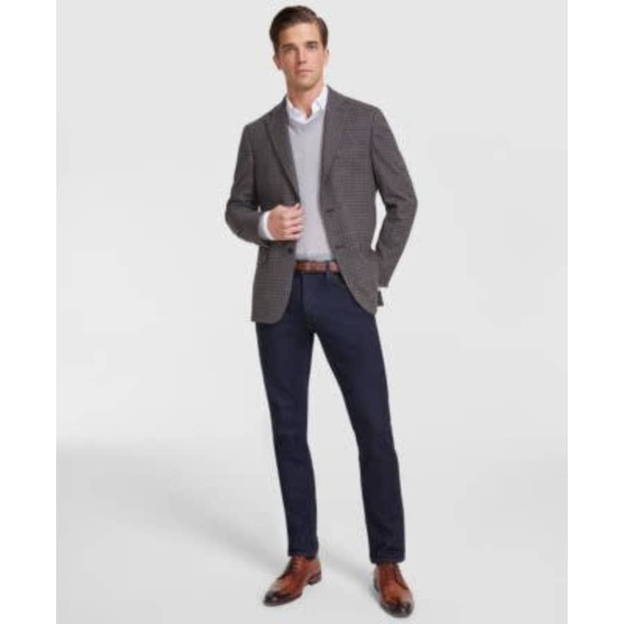Tommy Hilfiger Men's Modern-Fit Check Sport Coat: $89 Tommy Hilfiger Men's Modern-Fit Check Sport Coat: $89