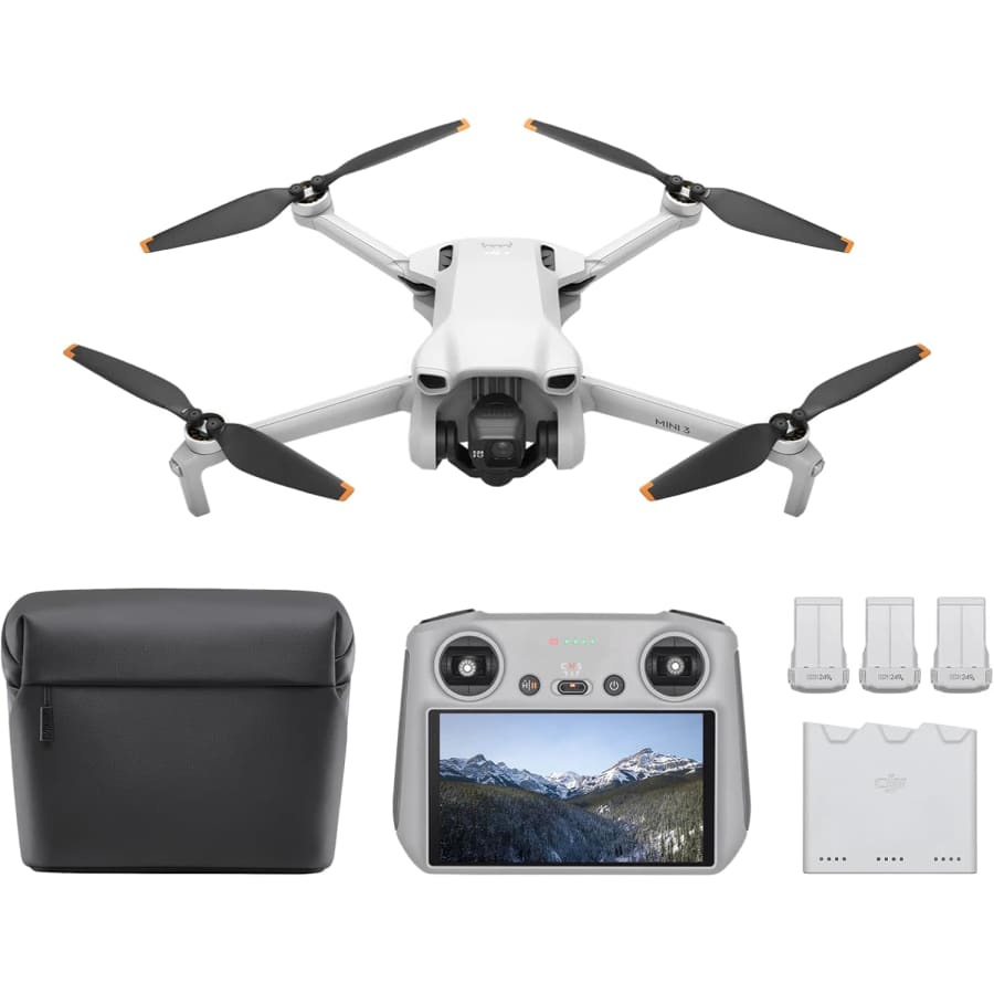 DJI Mini 3 Fly More Combo: $575
