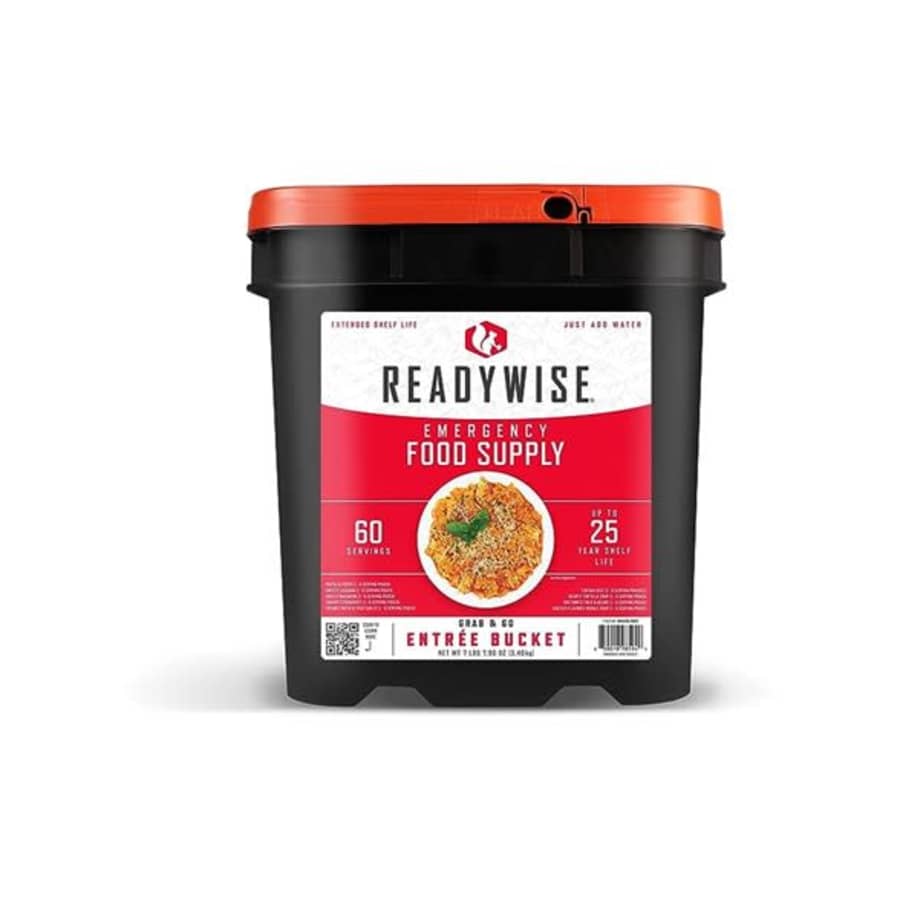 ReadyWise 60-Serving Entrée Bucket: $73 ReadyWise 60-Serving Entrée Bucket: $73