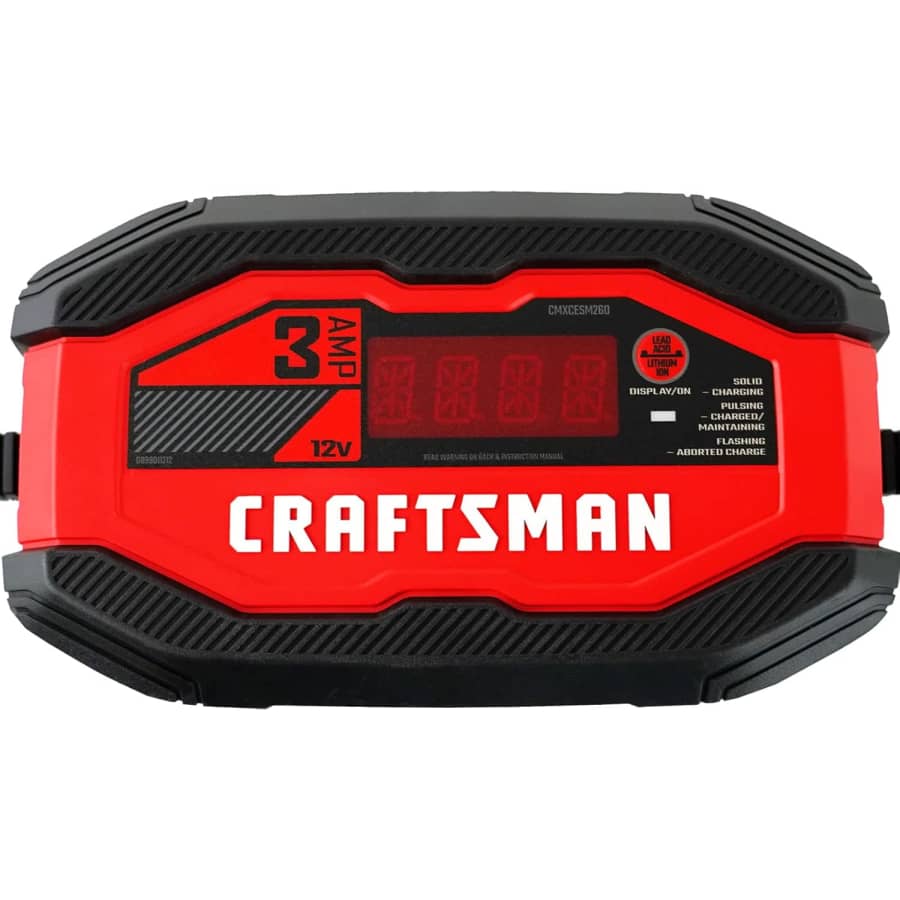 Craftsman 12V Battery Charger and Maintainer: $27