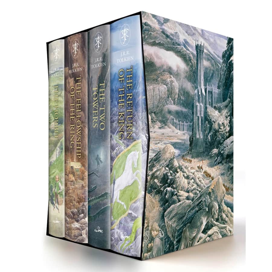 The Hobbit & The Lord of the Rings Illustrated by Alan Lee Hardcover Box Set: $71