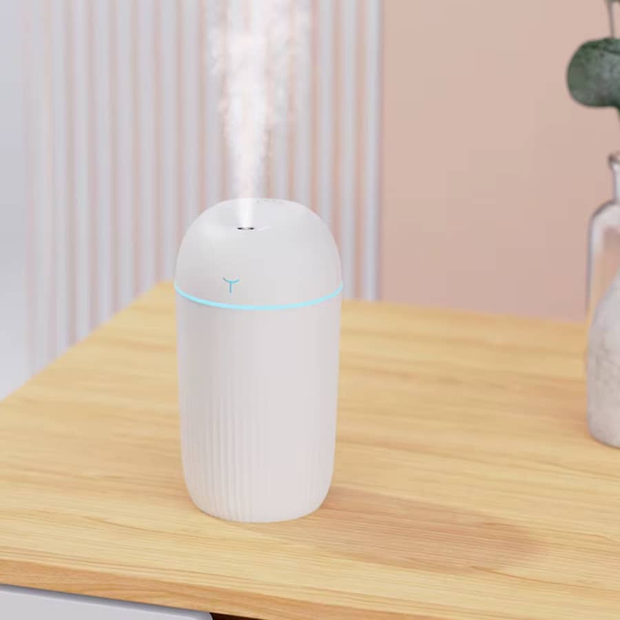 420ml LED Mist Humidifiers: 2 for $1.50