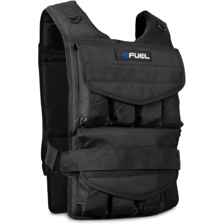 Fuel Pureformance 40-lb. Adjustable Weighted Fitness Vest: $53 Fuel Pureformance 40-lb. Adjustable Weighted Fitness Vest: $53