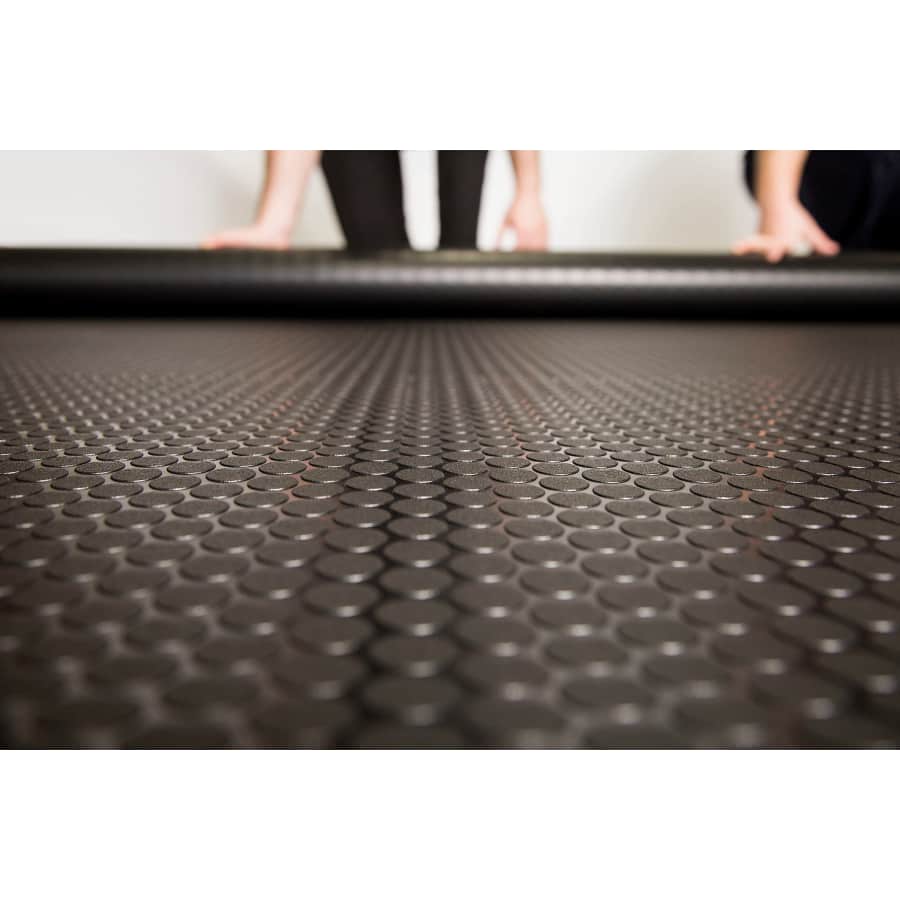 G-Floor Raised Coin 127.5-Sq. Ft. PVC Garage Flooring Roll: $228