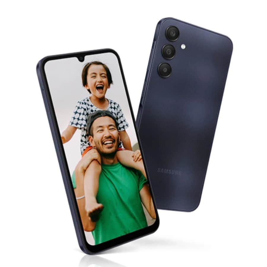 Samsung Galaxy A25 128GB 5G Android Phone: Up to $200 off w/ trade-in Samsung Galaxy A25 128GB 5G Android Phone: Up to $200 off w/ trade-in