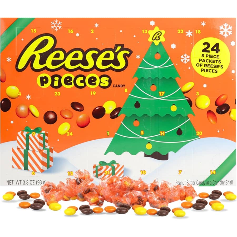 Reese's Pieces Chocolate Advent Calendar: $1.99