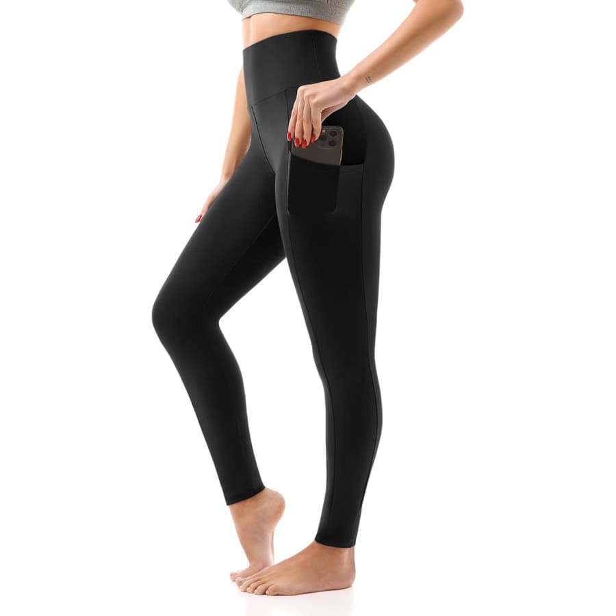 Women's High Waisted Leggings: $6.39
