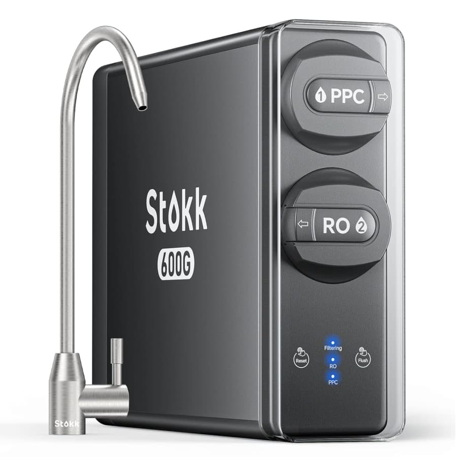 Stokk 8-Stage Tankless Reverse Osmosis Water Filter: $102