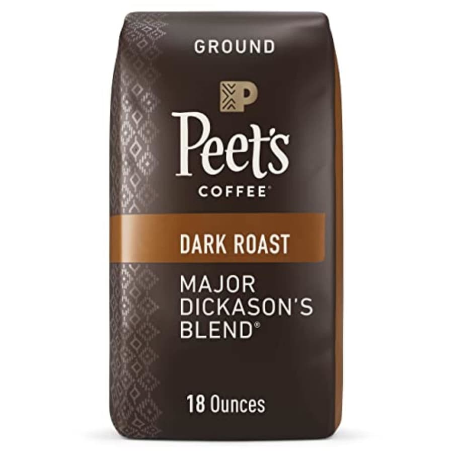 Peet's Major Dickason's Blend Dark Roast Coffee 18oz: $12 via Subscribe & Save Peet's Major Dickason's Blend Dark Roast Coffee 18oz: $12 via Subscribe & Save