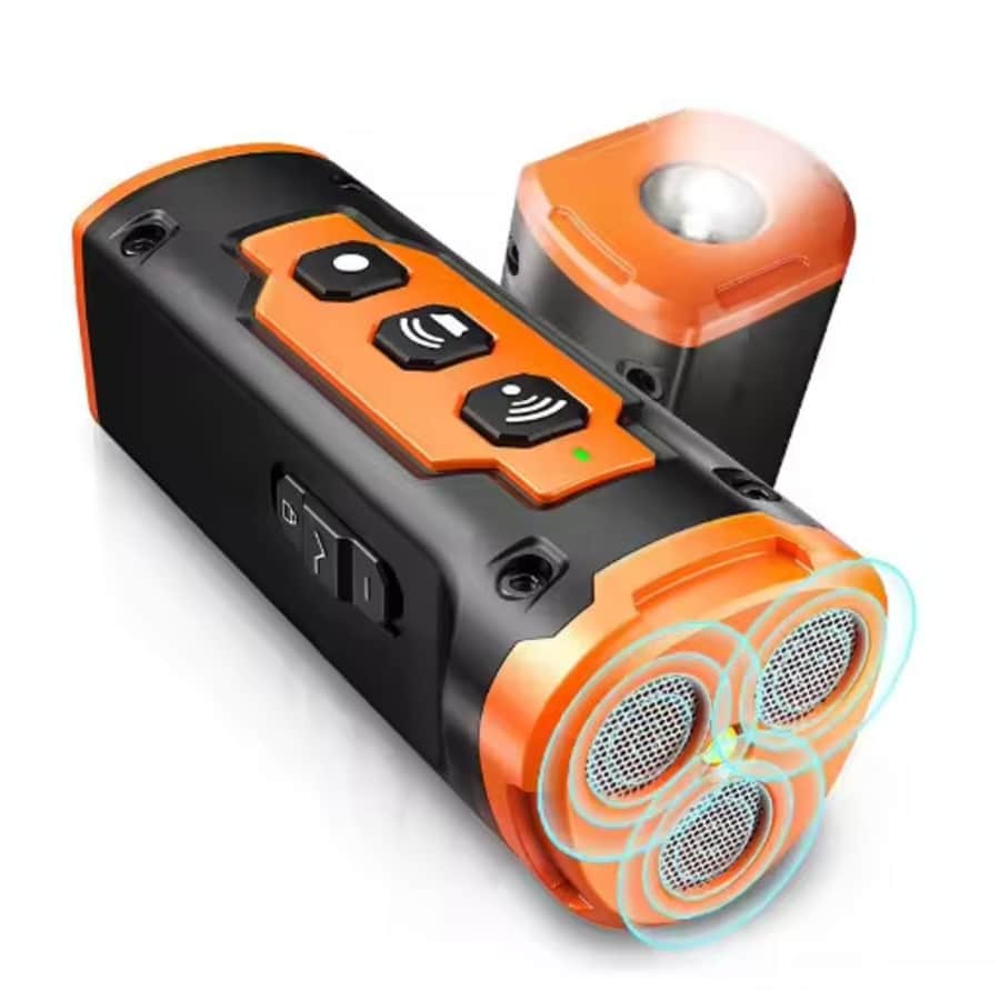 Rechargeable Ultrasonic Dog Bark Deterrent: $9.80