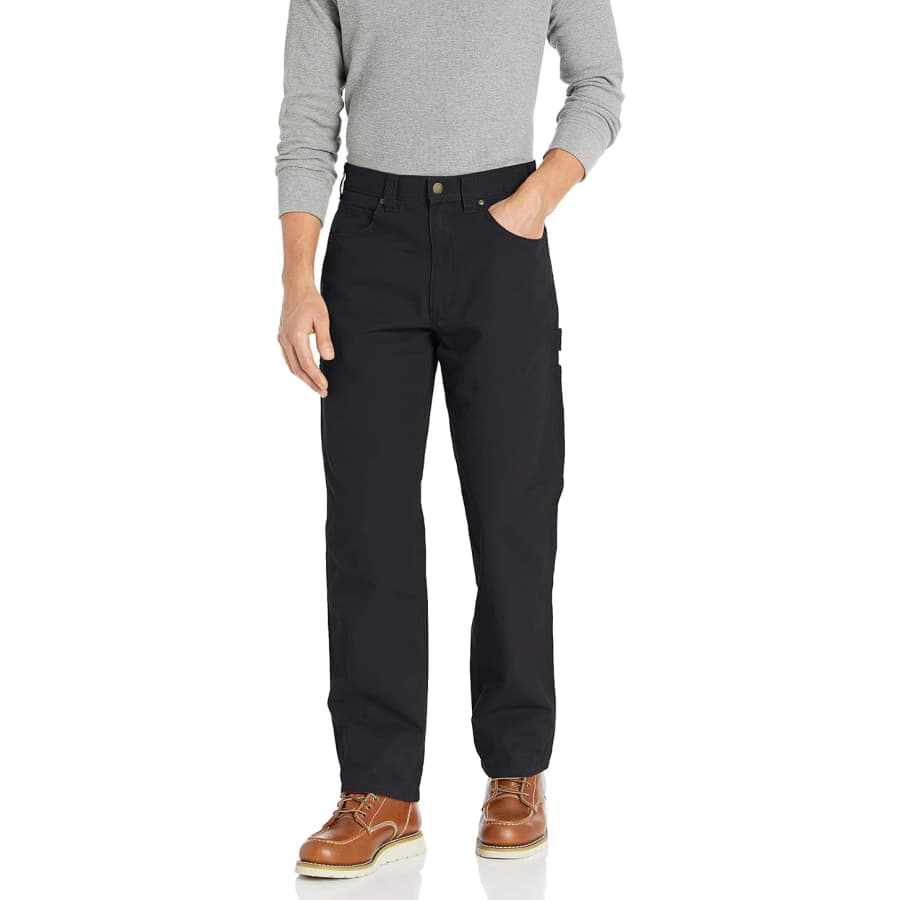Amazon Essentials Men's Relaxed-Fit Carpenter Utility Pants: $14 Amazon Essentials Men's Relaxed-Fit Carpenter Utility Pants: $14