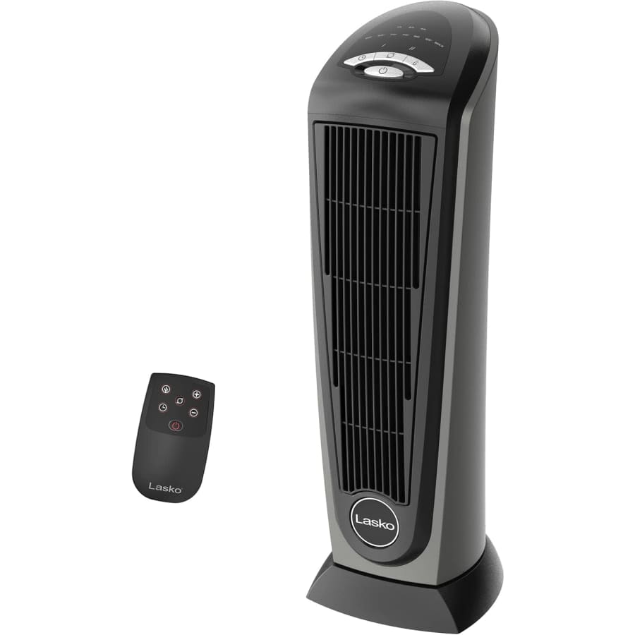 Lasko 1500W Ceramic Tower Heater with Remote: $55 Lasko 1500W Ceramic Tower Heater with Remote: $55