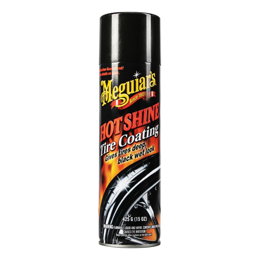 Meguiar's Hot Shine High Gloss Tire Coating 15-oz. Aerosol: $6.44 Meguiar's Hot Shine High Gloss Tire Coating 15-oz. Aerosol: $6.44