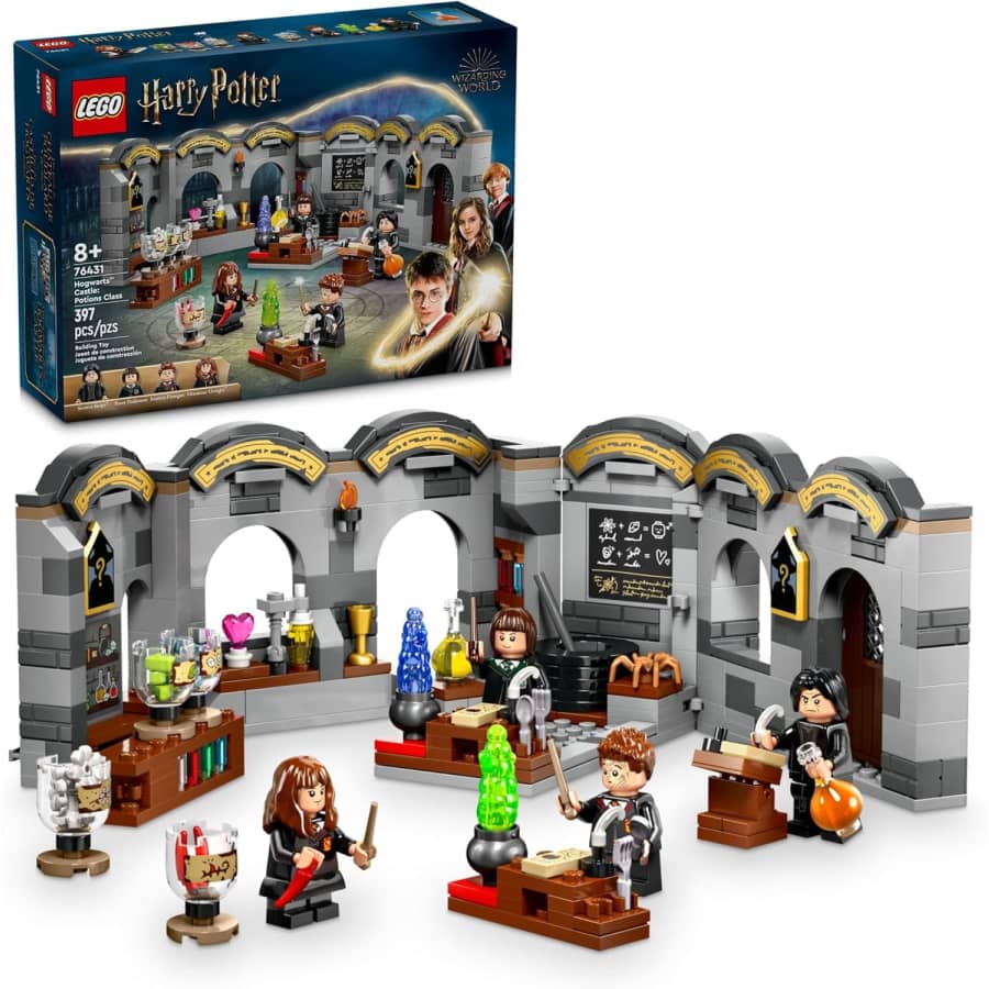 LEGO Harry Potter Hogwarts Castle: Potions Class Building Set: $25.99 LEGO Harry Potter Hogwarts Castle: Potions Class Building Set: $25.99