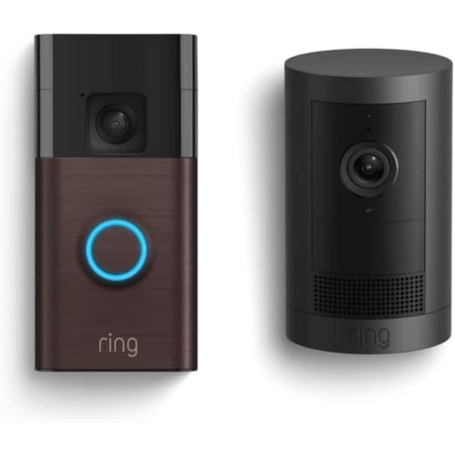 Ring Battery Doorbell & Outdoor Cam Bundle: $89.99